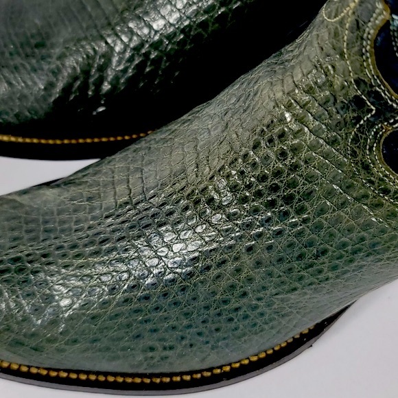 NEW Justin Lizard Woman’s Boots Size 8 1/2D - Picture 2 of 11